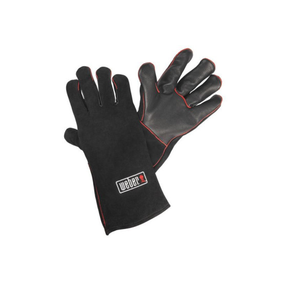 Кожаные жаропрочные перчатки для гриля Weber 17896 