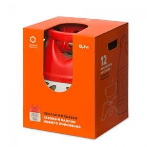 Газовый композитный баллон HEXAGON RAGASCO KLF 12.5 L 10001. Photo 2