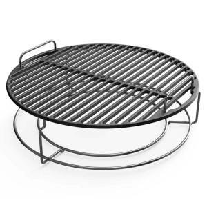 Решетка двухуровневая для гриля Big Green Egg L, стальная 120755. Photo 2