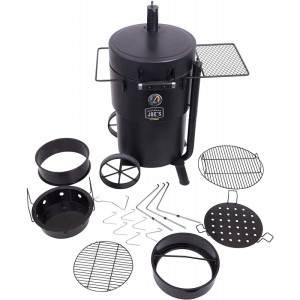 Вугільна гриль - коптильня OKLAHOMA JOES BRONCO DRUM SMOKER 19202097. Photo 3