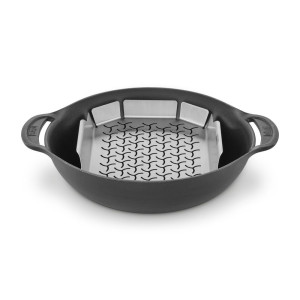 Сковорода ВОК со вставкой-пароваркой и крышкой Gourmet BBG System Weber 8856. Photo 2