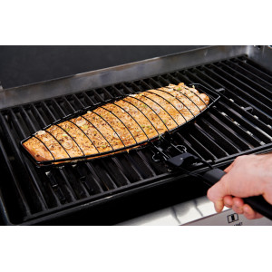 Сетка для запекания рыбы со съемной ручкой Grill Pro 21015. Photo 2