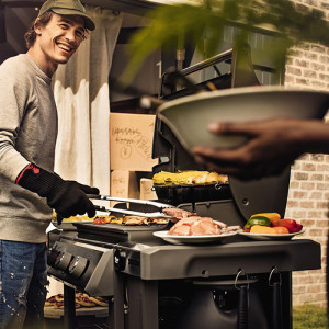 Газовий гриль Weber Genesis II E-610 GBS 63010175. Photo 3