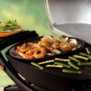 Керамический противень (деко) для 47 см Q 100 / Q 1000 Weber 6465. Photo 3