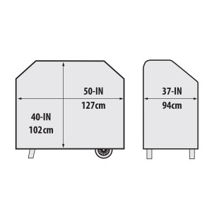 Чехол для пеллетного гриля Broil King CROWN PELLET 500 67066. Photo 2