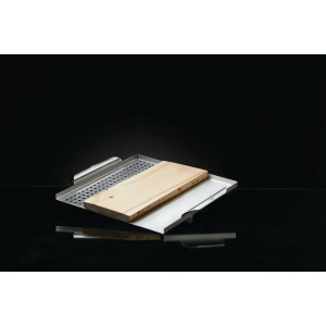 Деко з нержавіючої сталі з кедровою планкою Napoleon PRO 70026. Photo 2