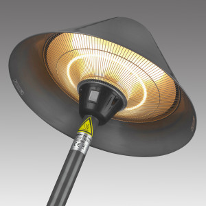 Электрообогриватель вертикальный Eurom PD 1500 1.5 кВт 333299. Photo 2