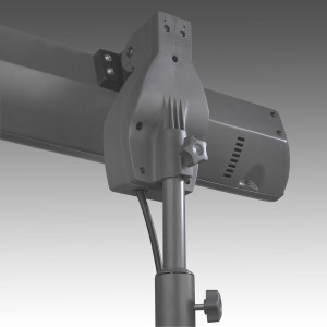 Электрообогриватель вертикальный / навесной Eurom QT 1800 S GOLDEN 334166. Photo 2