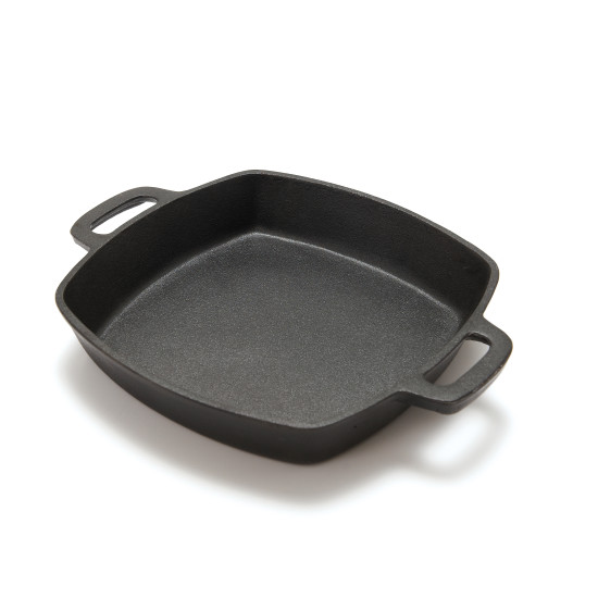Квадратна чавунна сковорода-гриль 24 см Grill Pro 91658