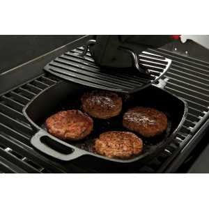 Пресс двухсторонний из чугуна для гриля Grill Pro 91659. Photo 3