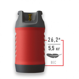 Композитный газовый баллон HPC Research 26.2 L 9670. Photo 2