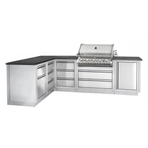 Вбудований газовий гриль NAPOLEON PRESTIGE BIPRO 665 BIPRO665RBPSS-3. Photo 3