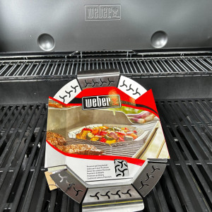 Перфорированный противень Weber для овощей, нержавеющая сталь, большой 6678. Photo 2