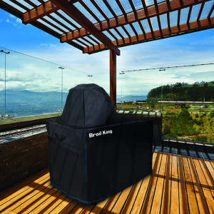 Чехол для угольного гриля Broil King KEG в столе KA5536. Photo 2