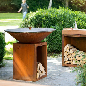 Гриль вогнище на дровах OFYR STORAGE CORTEN 100 OCS-100. Photo 2