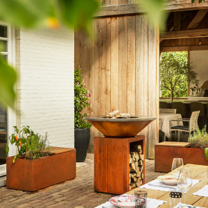 Гриль вогнище на дровах OFYR STORAGE CORTEN 100 OCS-100. Photo 3