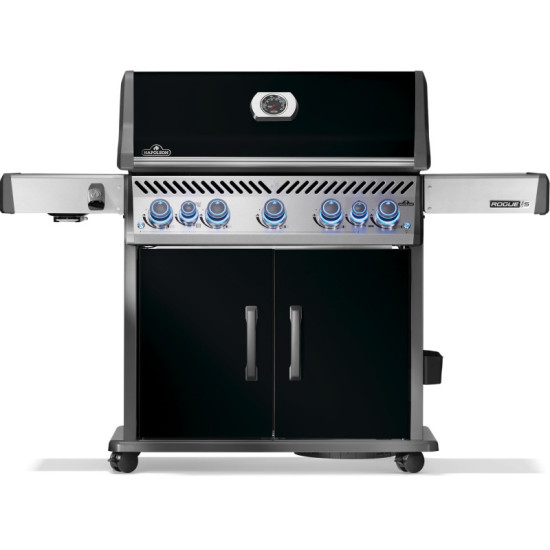 Газовый гриль Napoleon ROGUE PRO-S 625 боковая горелка SIZZLE ZONE вертел в комплекте-RPS625RSIBPK-2