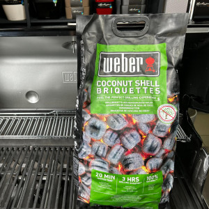 Брикеты из кокосовой стружки Weber, 4 кг-18401. Photo 2