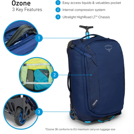 Сумка на колесах Osprey Ozone 36