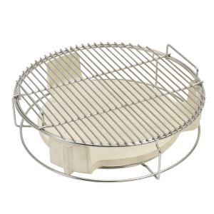 Решетка многофункциональная на 5 уровней для гриля Big Green Egg XL, стальная 121226. Photo 3