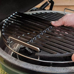 Решетка полукруглая для гриля Big Green Egg XL, чугунная 121233. Photo 2