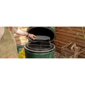 Решетка для гриля Big Green Egg XL, стальная двухуровневая 121219. Photo 2