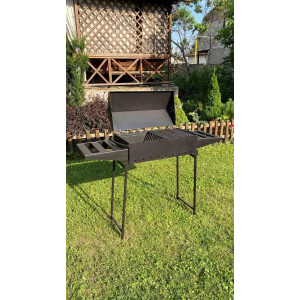 Раскладной Мангал-барбекю на 9 шампуров 3мм-MB9-3N. Photo 2