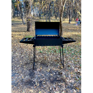 Раскладной Мангал-барбекю на 9 шампуров 3мм-MB9-3N. Photo 3