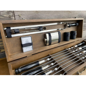 Подарочный Набор шампуров Казак ручной работы-1632126745. Photo 2