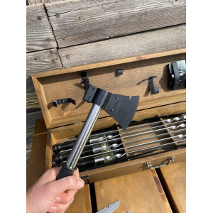 Подарочный Набор шампуров Лесник ручной работы-1702780560. Photo 2