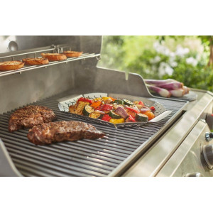 Перфорированный противень Weber для овощей, нержавеющая сталь, большой 6678. Photo 3