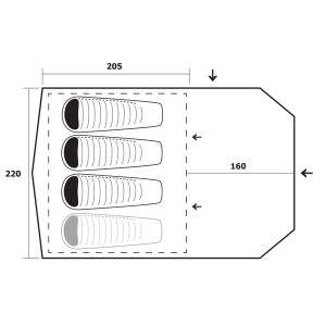 Палатка Trimm Eagle. Photo 2