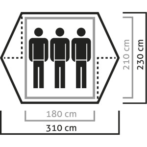 Палатка Salewa Denali 3. Photo 3