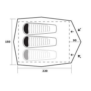 Палатка Trimm Alfa D. Photo 3
