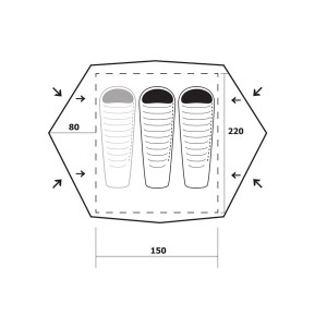 Палатка Trimm Frontier D. Photo 3