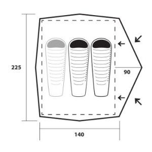 Палатка Trimm Compact. Photo 3