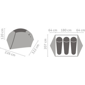 Палатка Salewa Latitude III. Photo 3