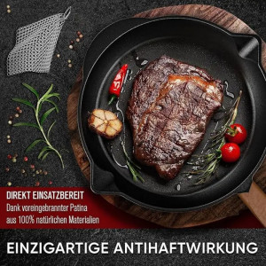 Чугунная сковорода Gusskönig 30 см. Photo 2