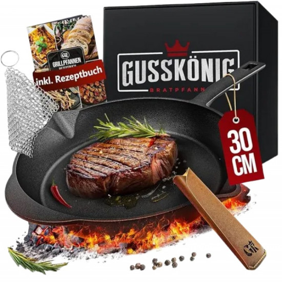 Чугунная сковорода Gusskönig 30 см