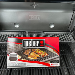 Чугунная решотка гриль + деко GBS Weber 8858. Photo 2