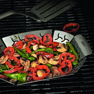 Противень из нержавеющей стали перфорованный для гриля Weber 6677. Photo 3