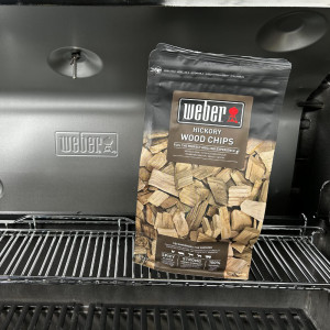 Щепа для копчения Weber, орех гикори, 0.7 гр, 17624. Photo 2