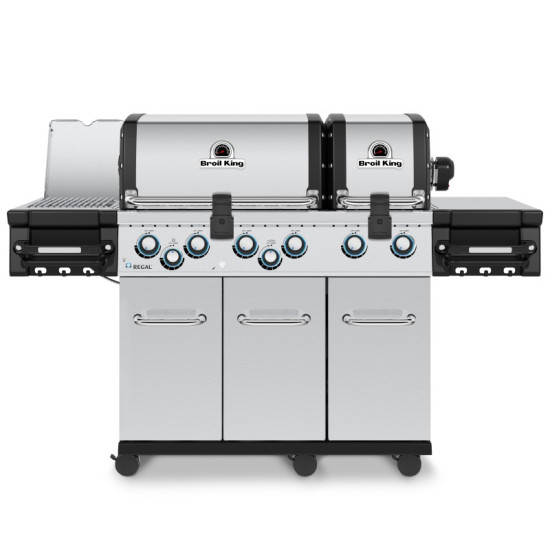 Газовый гриль Broil King REGAL S690 IR, нержавеющая сталь 997383