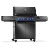 Газовый гриль Napoleon PHANTOM Prestige 500 Connected, вертел в комплекте, боковая горелка SIZZLE ZONE-P500VXRSIBPK-PHM