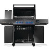 Газовый гриль Napoleon PHANTOM Prestige 500 Connected, вертел в комплекте, боковая горелка SIZZLE ZONE-P500VXRSIBPK-PHM
