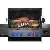 Газовый гриль Napoleon PHANTOM Prestige 500 Connected, вертел в комплекте, боковая горелка SIZZLE ZONE-P500VXRSIBPK-PHM