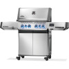 Газовый Гриль Napoleon PRESTIGE 500 Connected, нержавеющая сталь, инфракрасная боковая горелка SIZZLE-ZONE, вертел в комплекте P-500VXRSIBPSS-RC