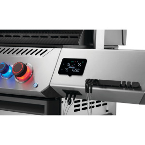 Газовый Гриль Napoleon PRESTIGE 500 Connected, нержавеющая сталь, инфракрасная боковая горелка SIZZLE-ZONE, вертел в комплекте P-500VXRSIBPSS-RC. Photo 3