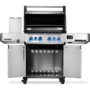 Газовый Гриль Napoleon PRESTIGE 500 Connected, нержавеющая сталь, инфракрасная боковая горелка SIZZLE-ZONE, вертел в комплекте P-500VXRSIBPSS-RC. Photo 2