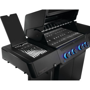 Газовый Гриль Napoleon PRESTIGE PHANTOM 500 Connected, инфракрасная боковая горелка SIZZLE-ZONE, вертел в комплекте P500VXRSIBPK-PHM. Photo 3